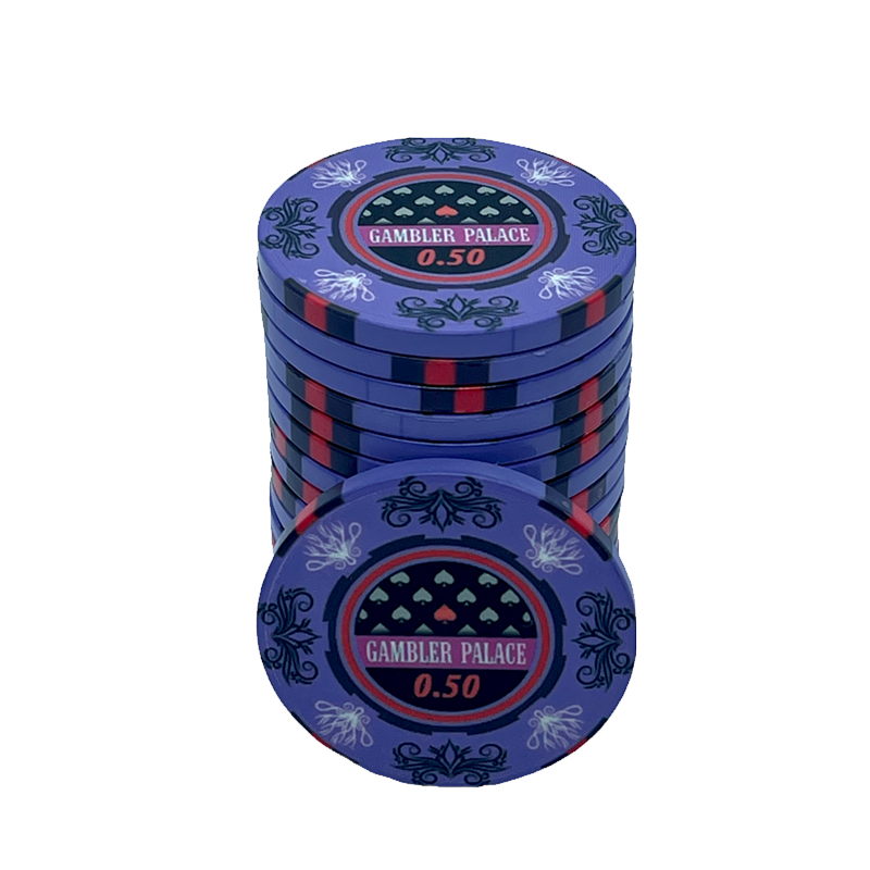Jeton de poker Gambler Palace 0.50