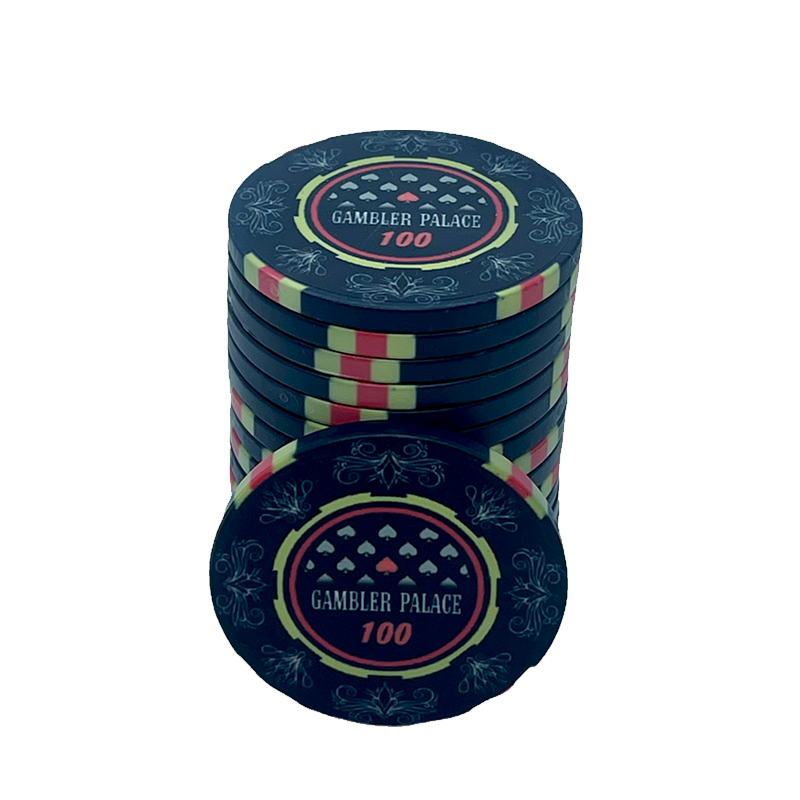 Jeton de poker Gambler Palace 100