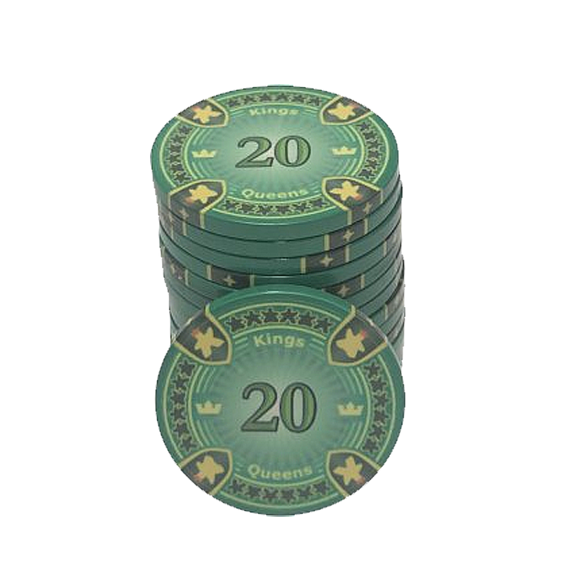 Jeton de poker Kings & Queens 20