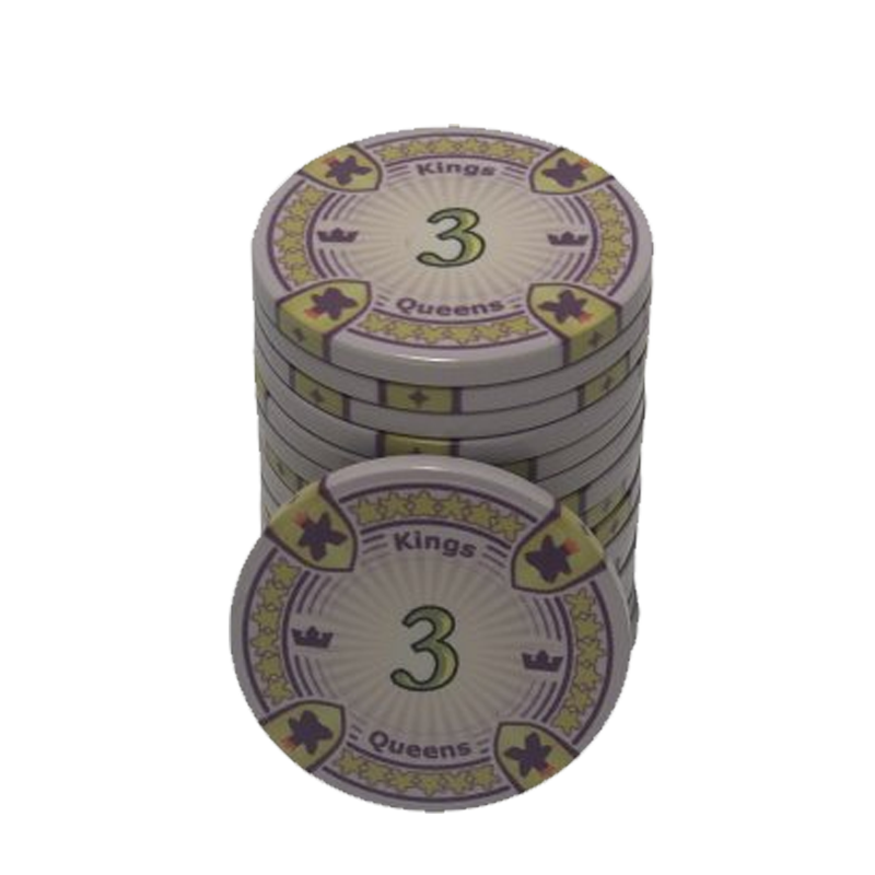 Jeton de poker Kings & Queens 3