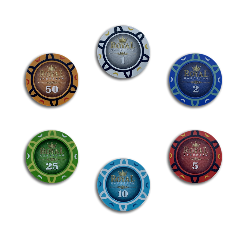 Jeton de Poker Royal Cardroom 750