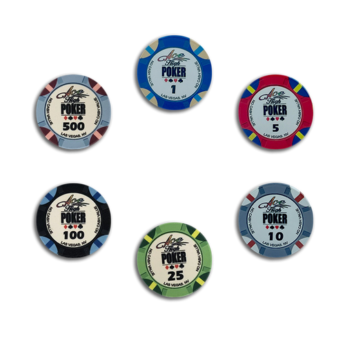 Jeton de Poker WSOP 500 jetons