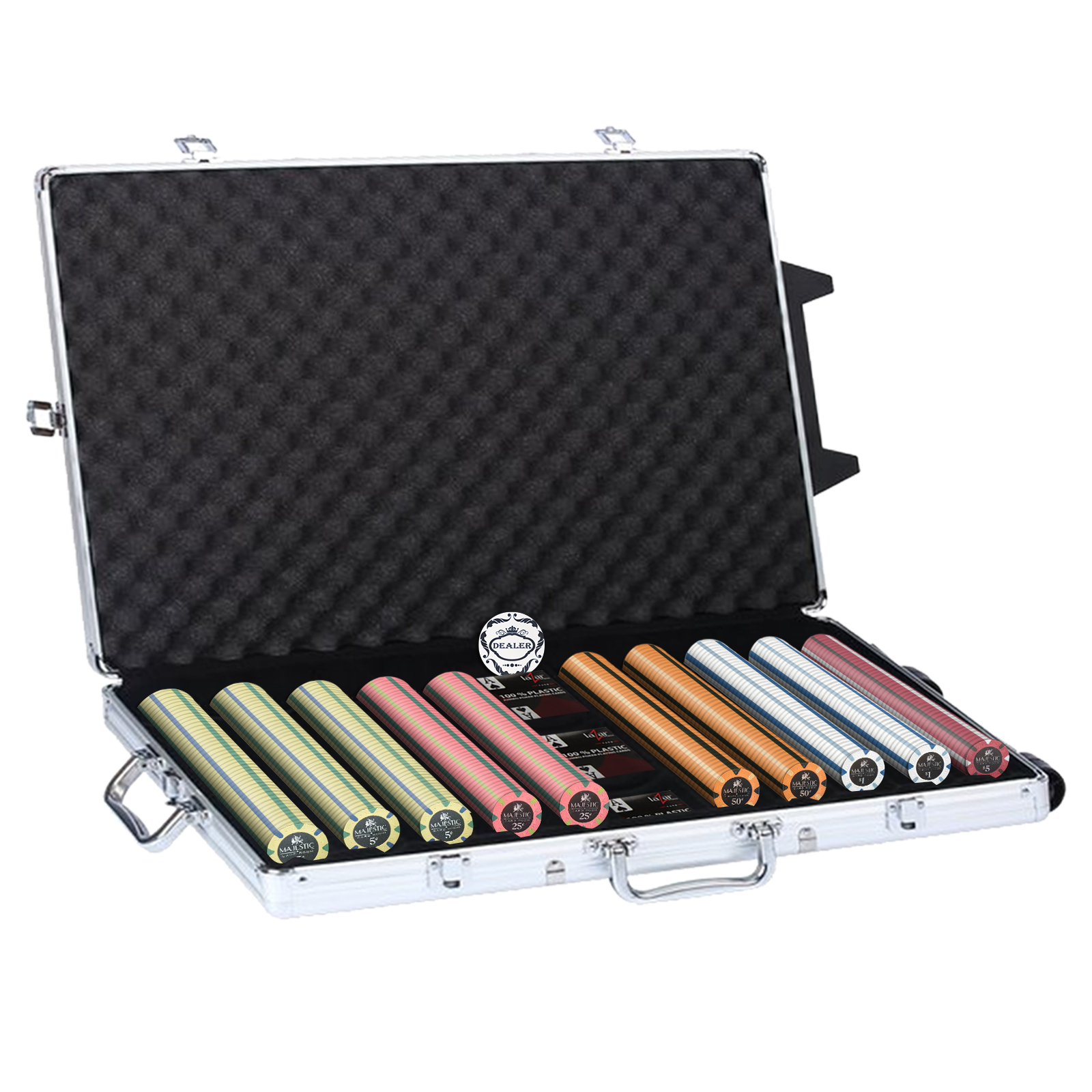 Mallette Poker Majestic 1000 jetons