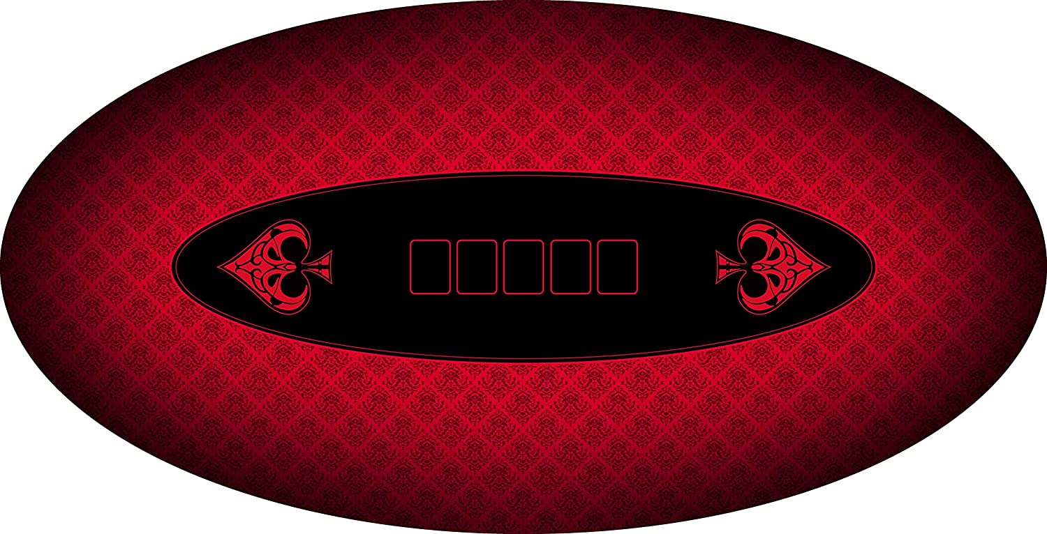Tapis Poker Ovale