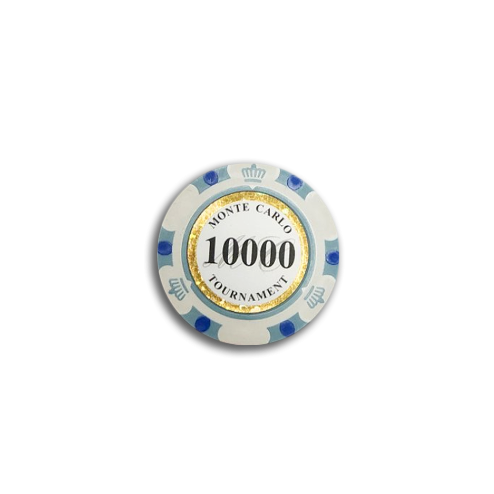 Jeton de poker Monte Carlo 10 000