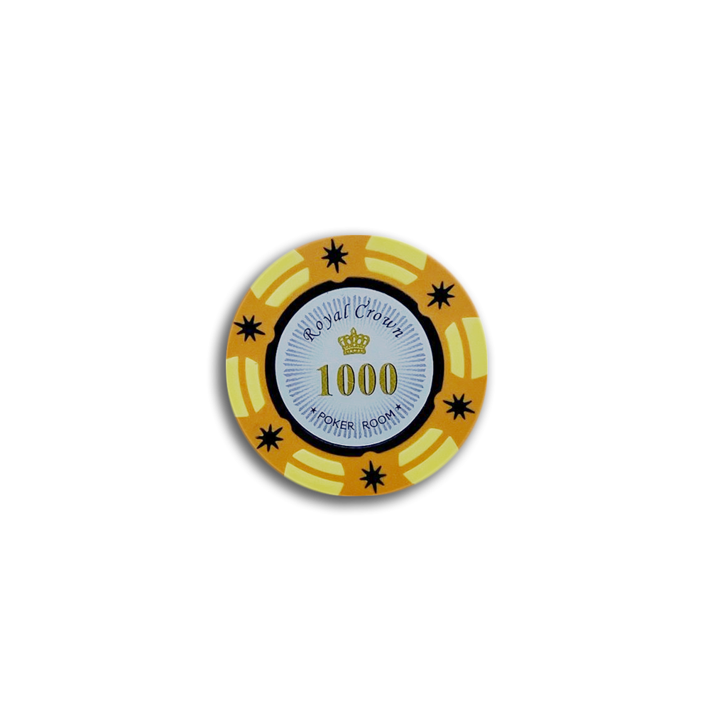 Jeton de poker Royal Crown 1000