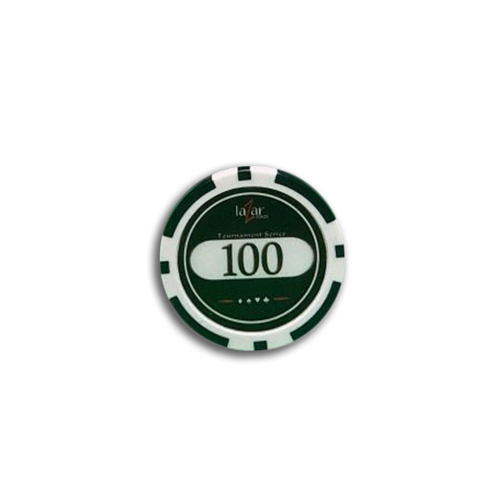 Jeton de poker Lazar Tournament 100