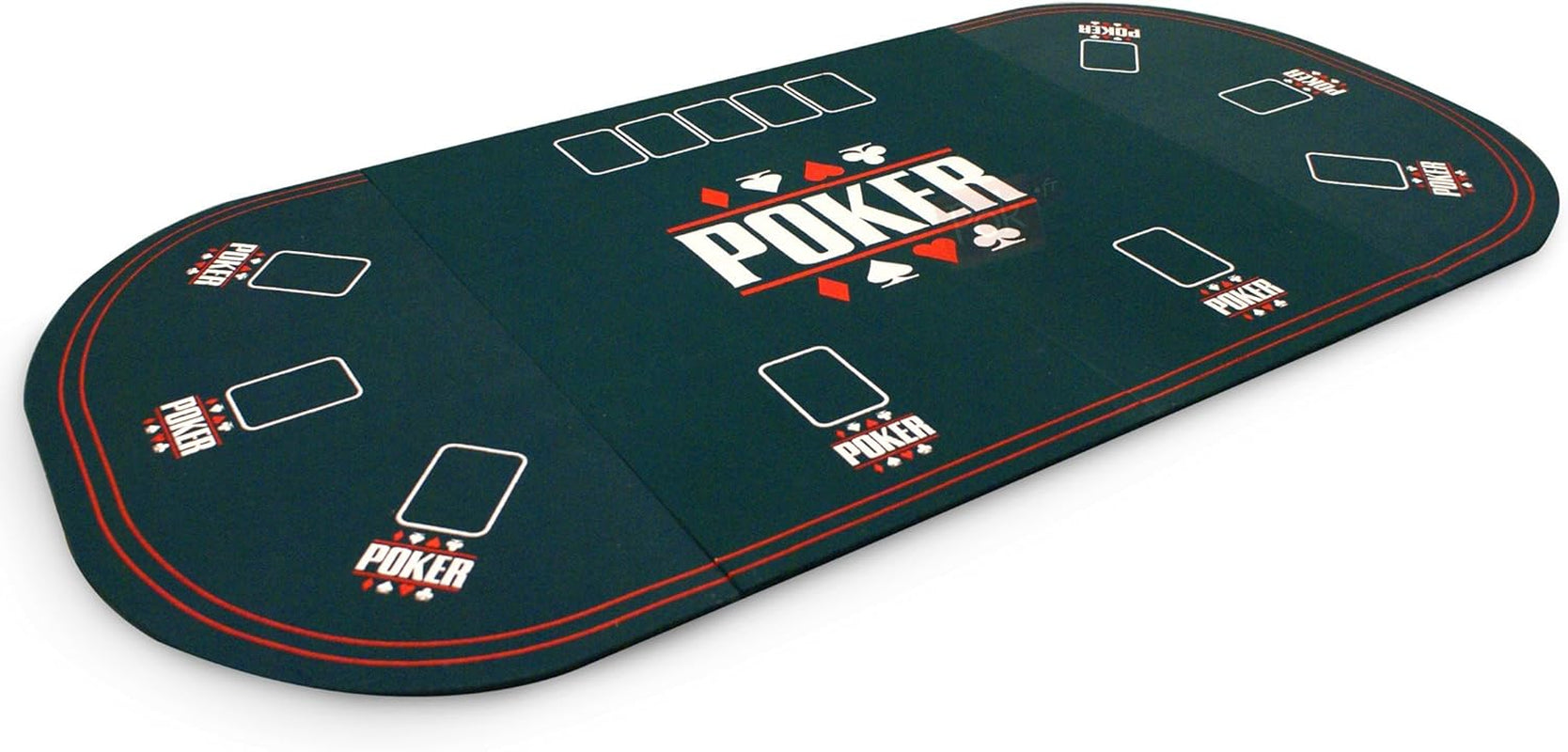 Table De Poker Pliable XXL 8 Joueurs - 160X80Cm