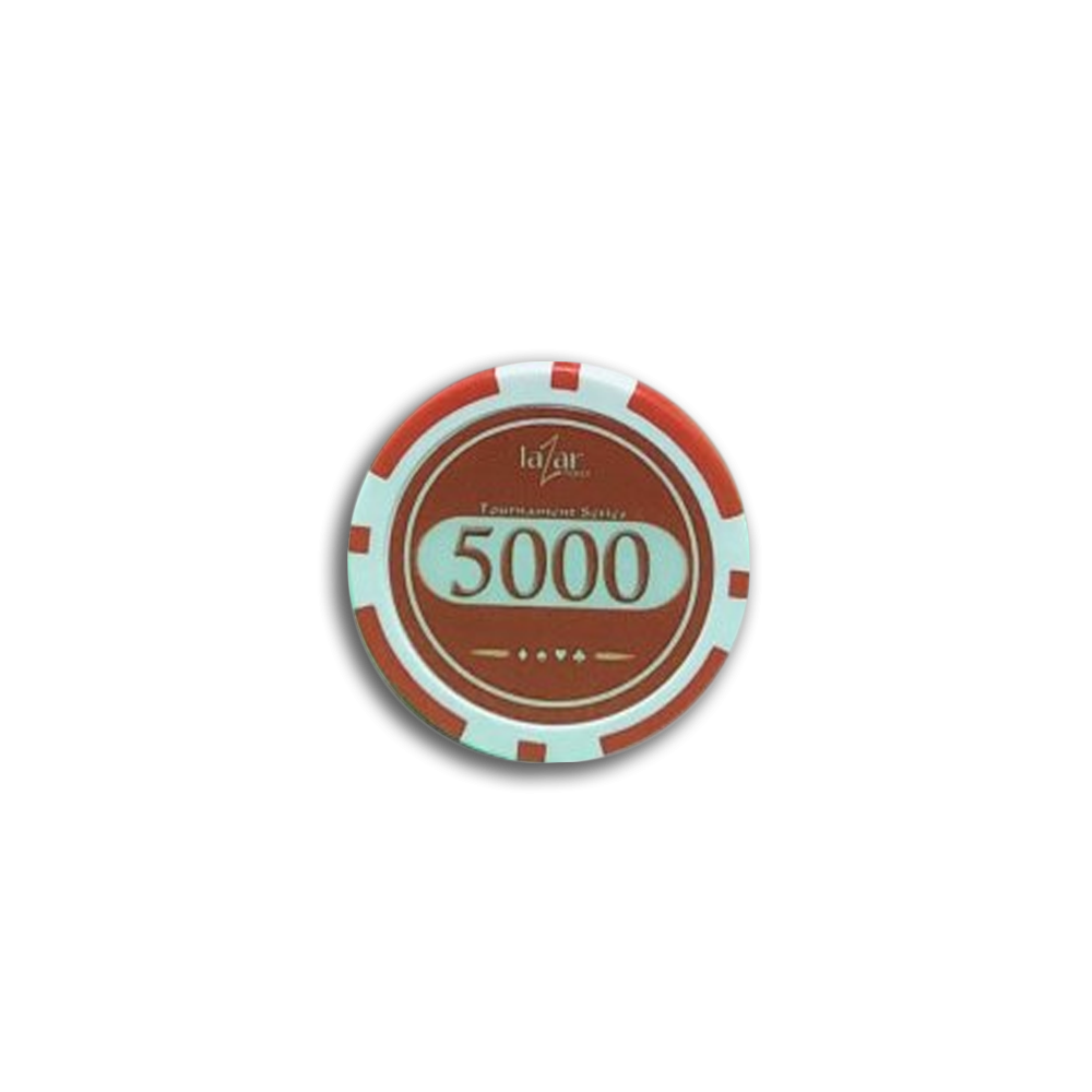 Jeton de poker Lazar Tournament 5000