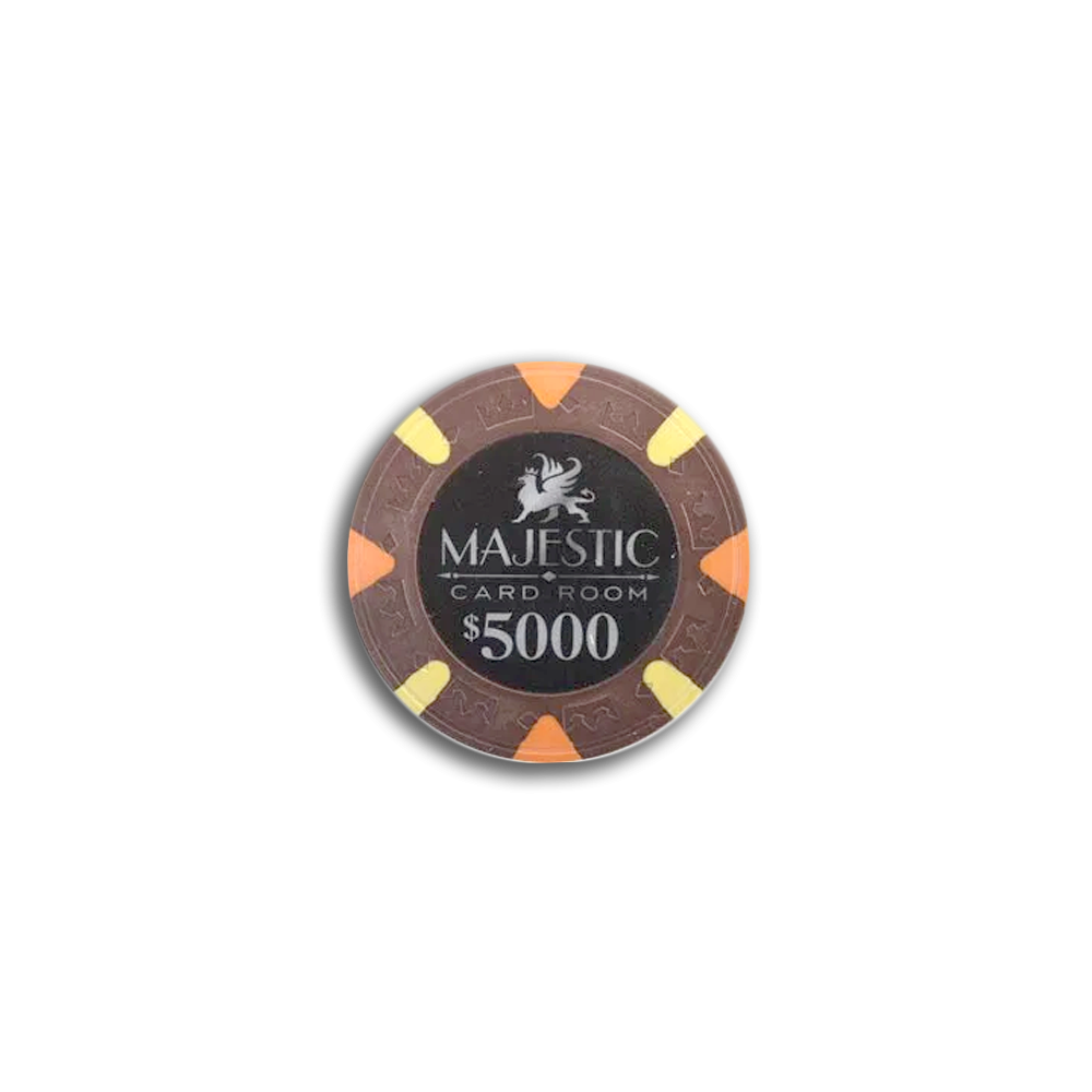 Jeton de poker Majestic 5000