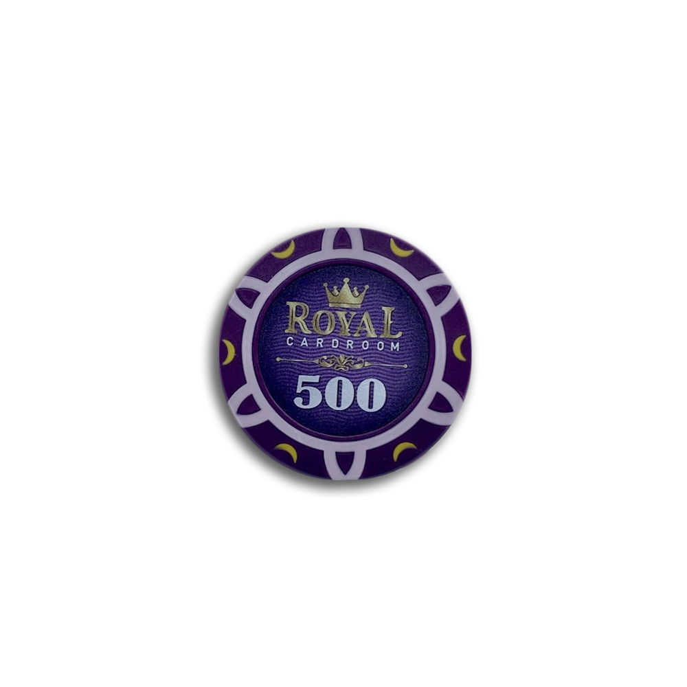 Jeton de poker Royal Cardroom 500