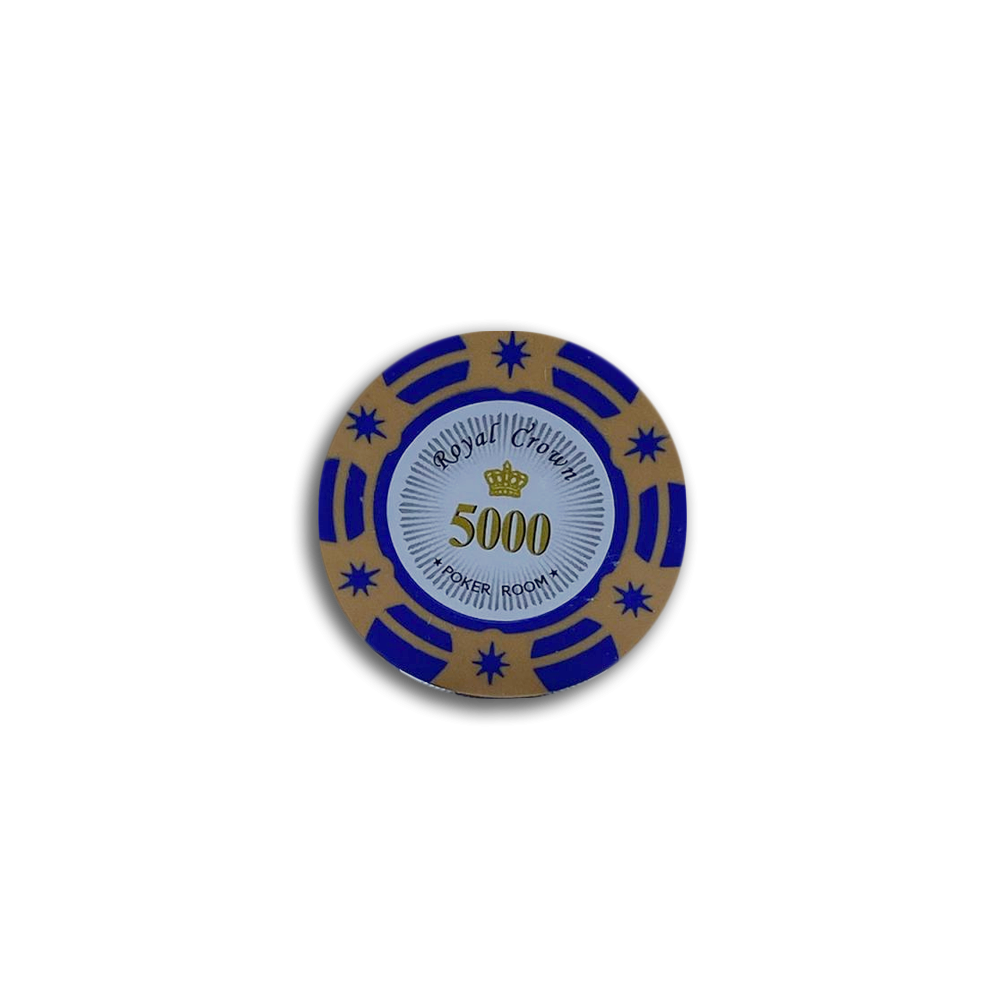 Jeton de poker Royal Crown 5000