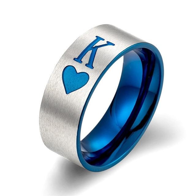 Bague de poker pour couple