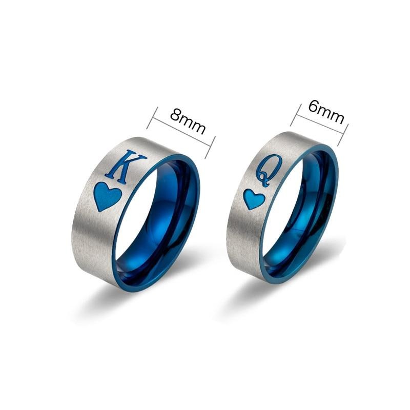 Bague de poker pour couple