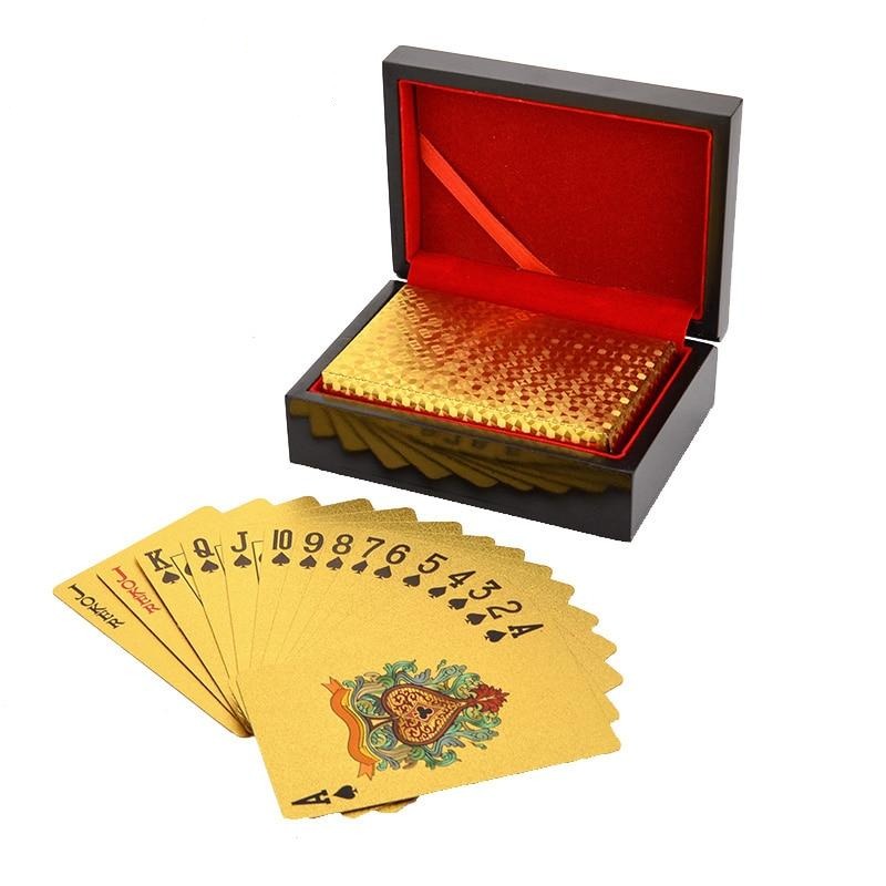 Carte Poker avec Coffret en Bois