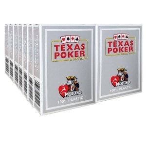 Cartouche de 14 jeux Modiano "Texas Poker Hold'em"