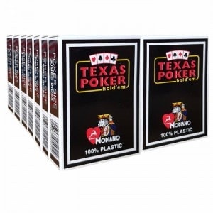 Cartouche de 14 jeux Modiano "Texas Poker Hold'em"