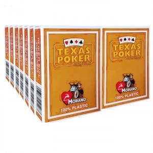 Cartouche de 14 jeux Modiano "Texas Poker Hold'em"