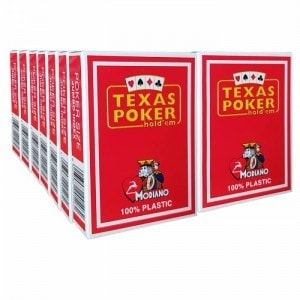 Cartouche de 14 jeux Modiano "Texas Poker Hold'em"