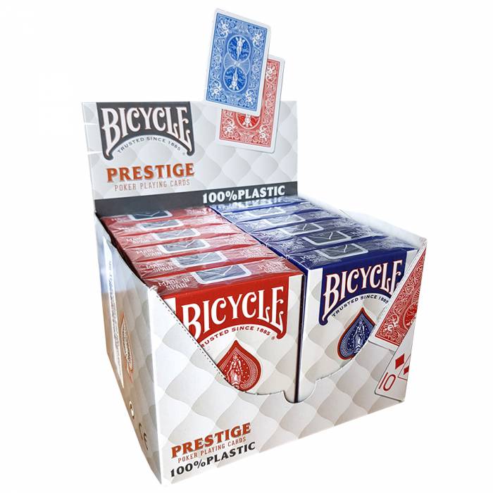 Cartouche de 12 jeux de cartes Bicycle "Prestige"