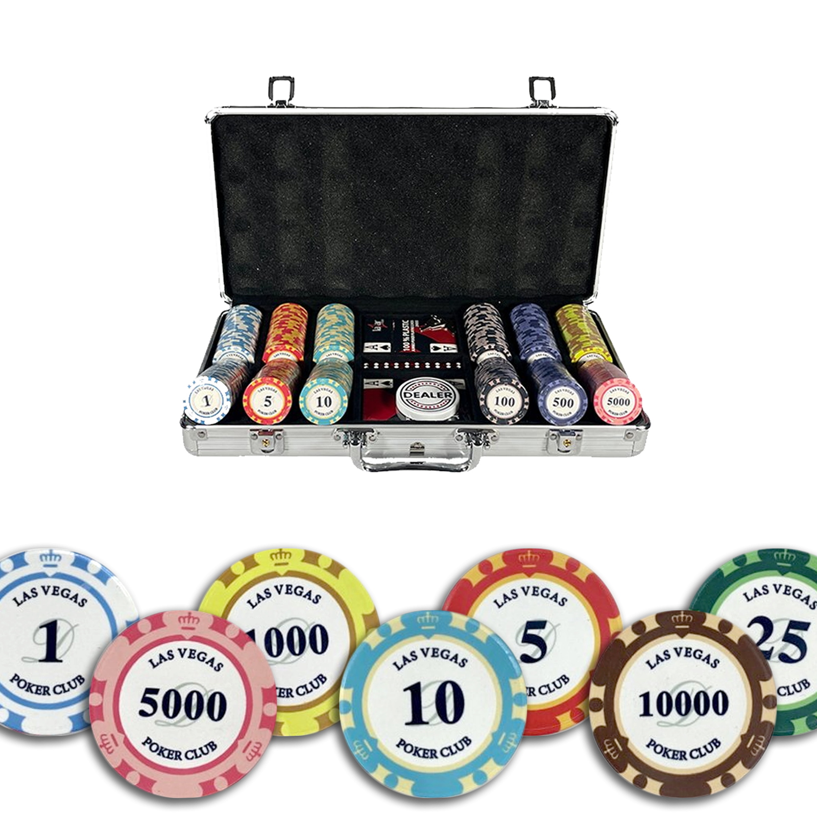 mallette de poker Las Vegas Ceramic 300