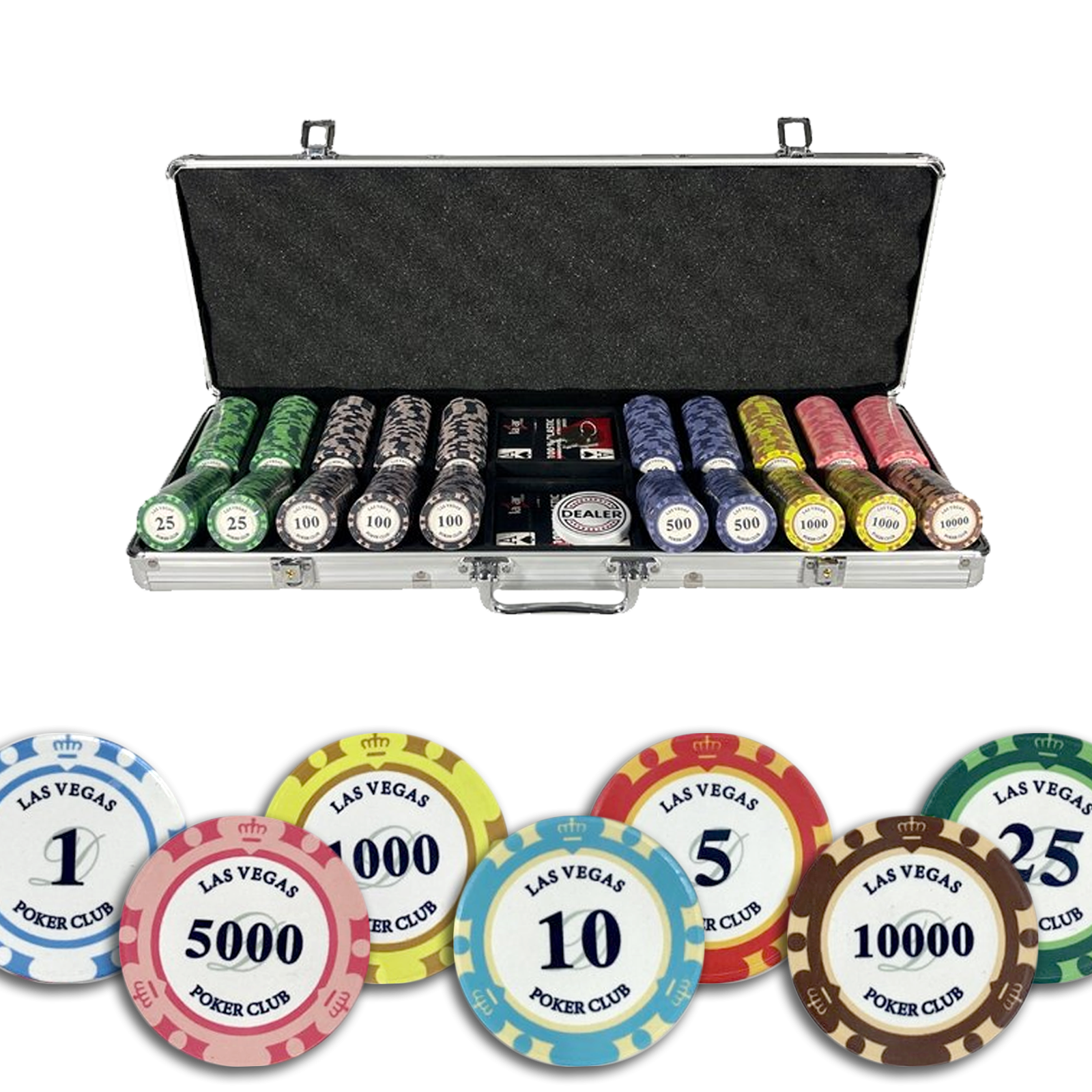 mallette de poker Las Vegas Ceramic 500