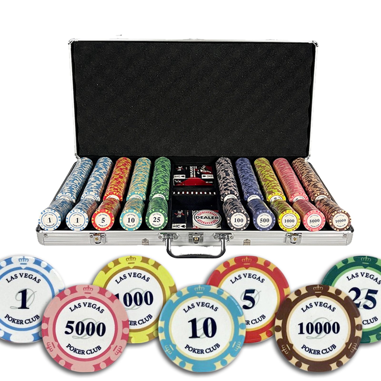 mallette de poker Las Vegas Ceramic 750