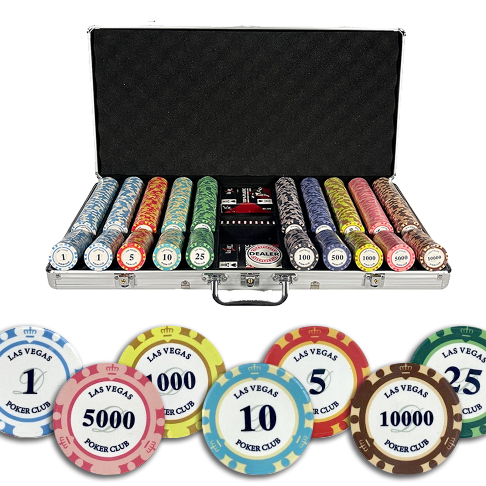 mallette de poker Las Vegas Poker Club Cash Game 750