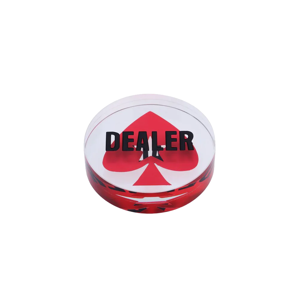 Bouton Dealer red