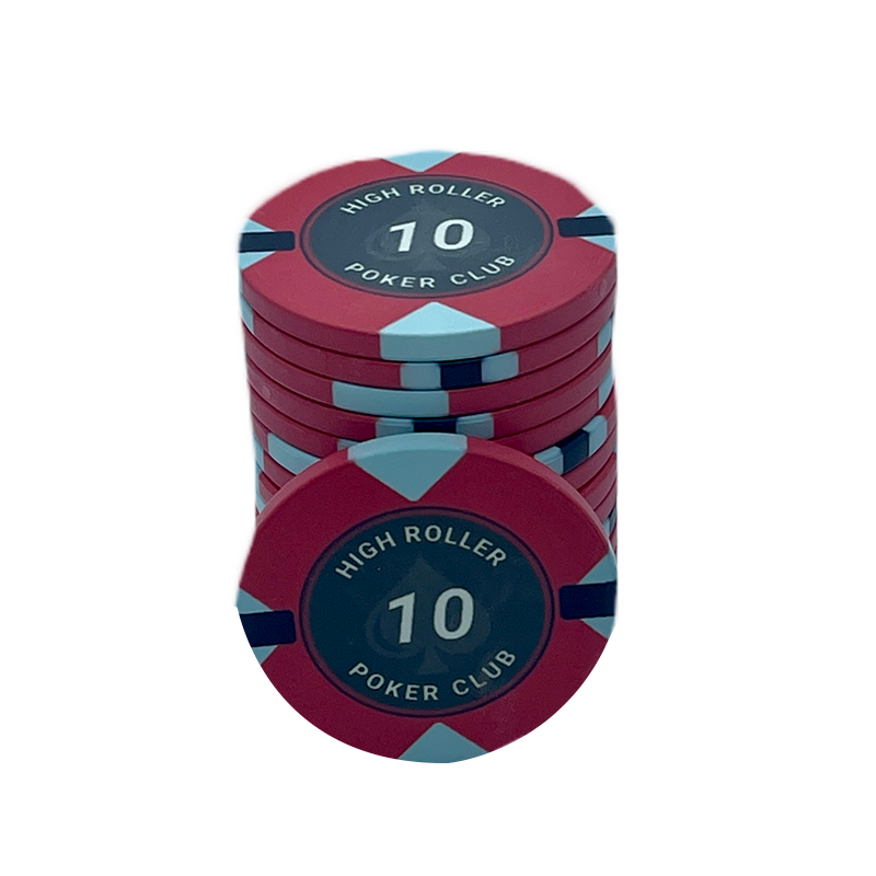 Jeton de poker High Roller 10