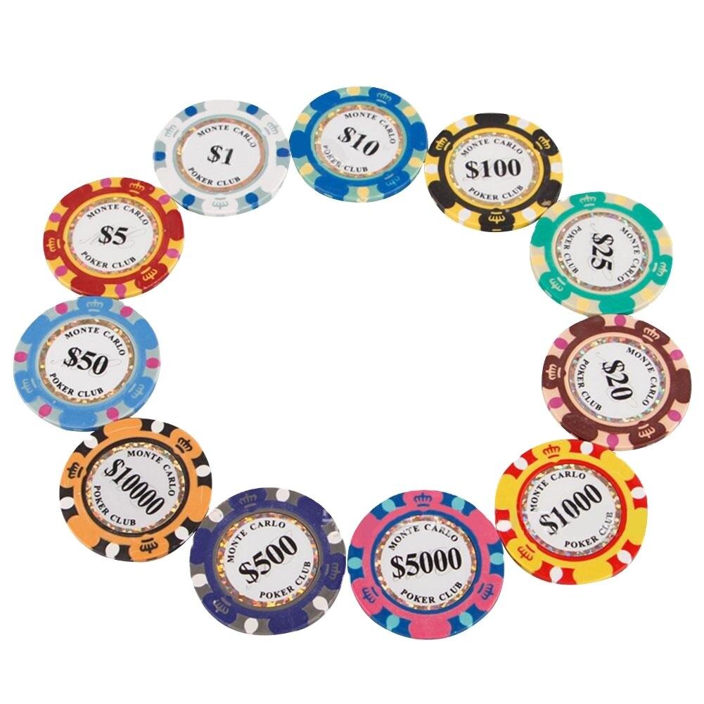 Jetons de poker cash game