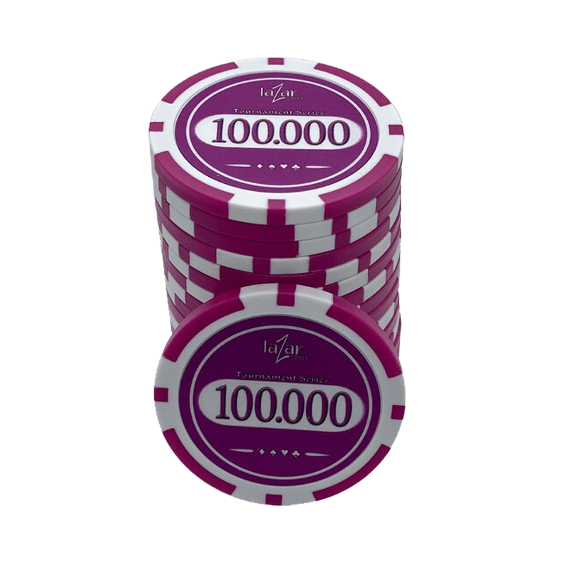 Jeton de poker Lazar Tournament 100 000