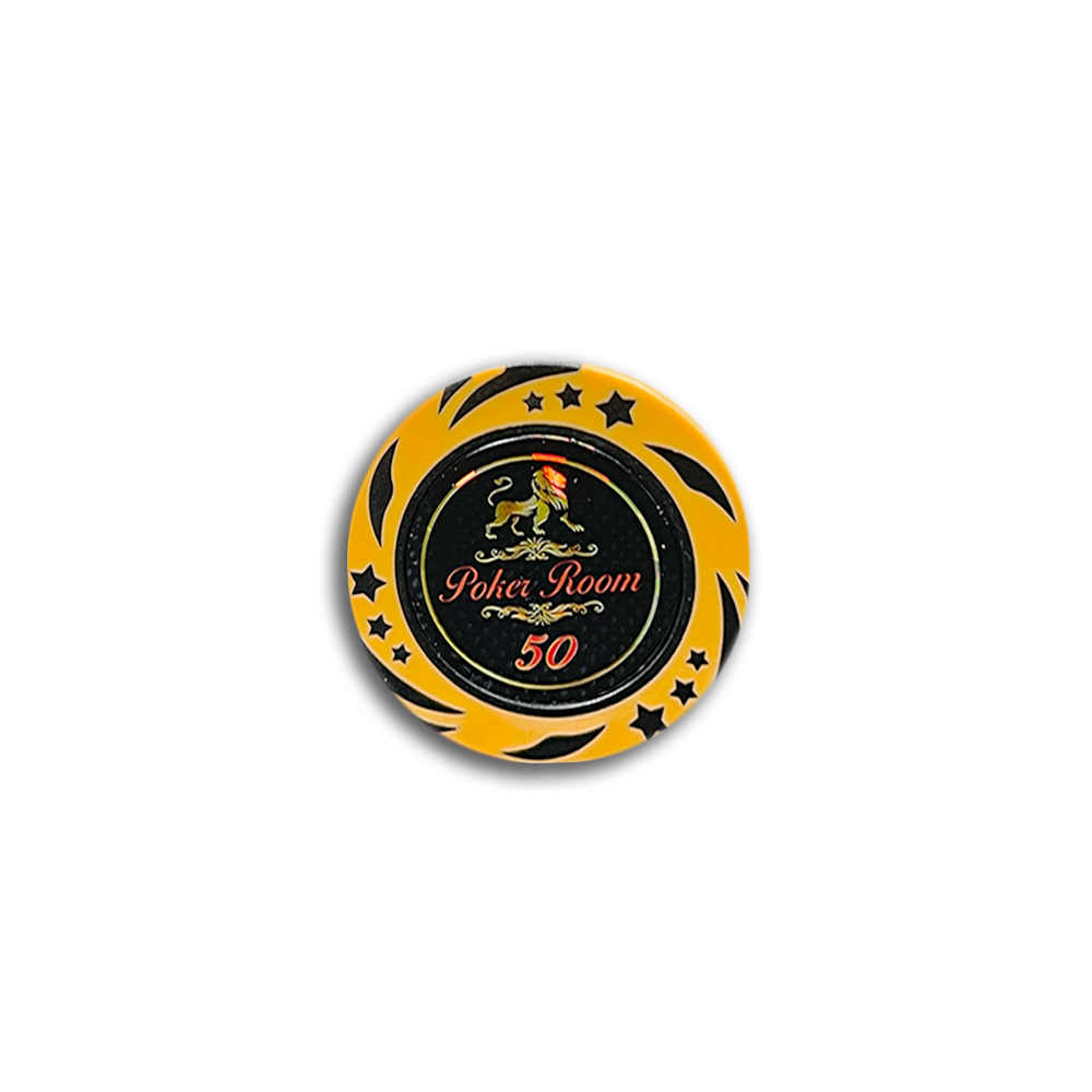 Jeton de poker Lion Poker Room 50