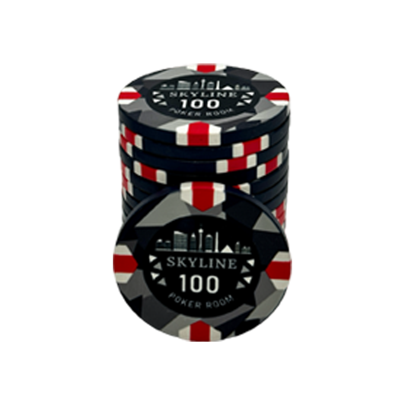 Jeton de poker céramique Skyline 100