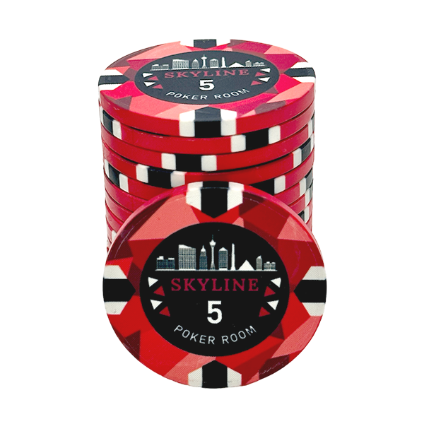 Jeton de poker céramique Skyline 5