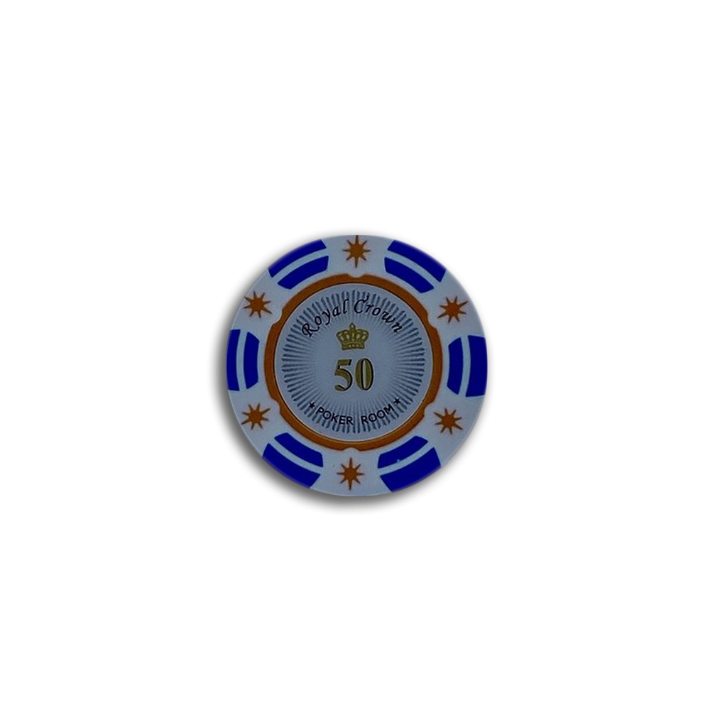 Jeton de poker Royal Crown 50