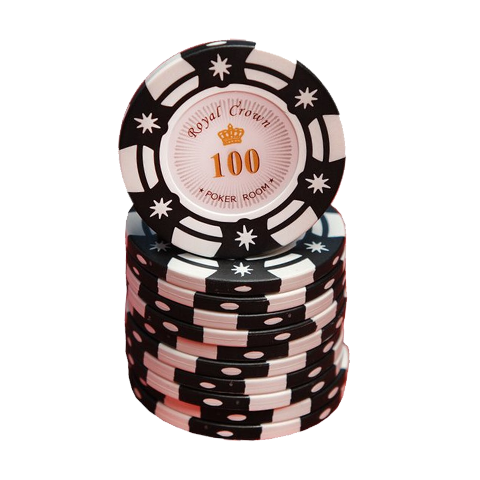 Jeton de poker Royal Crown 100