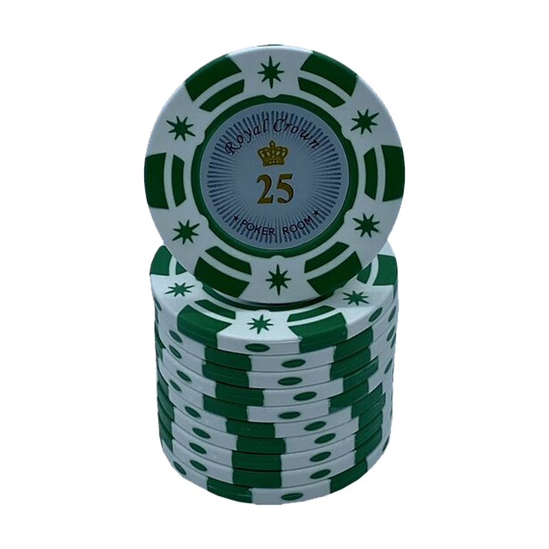 Jeton de poker Royal Crown 25