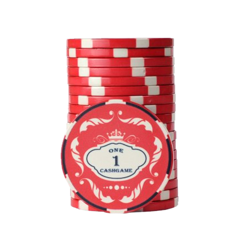 Jeton de poker céramique Crown 1