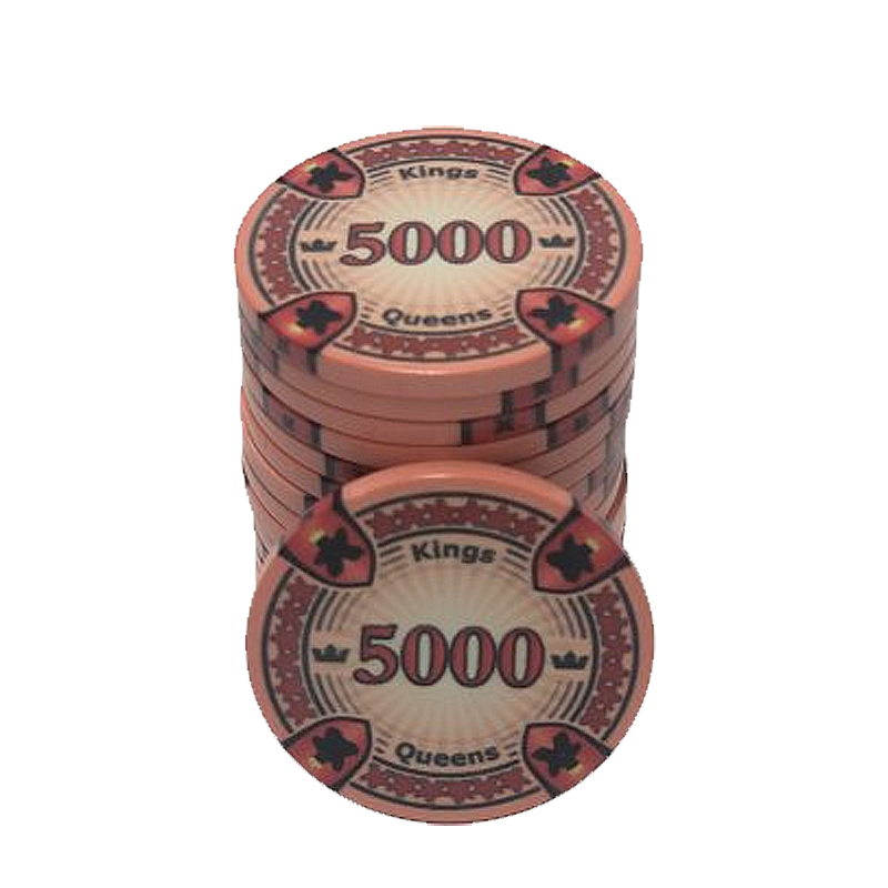 Jeton de poker Kings & Queens 5000