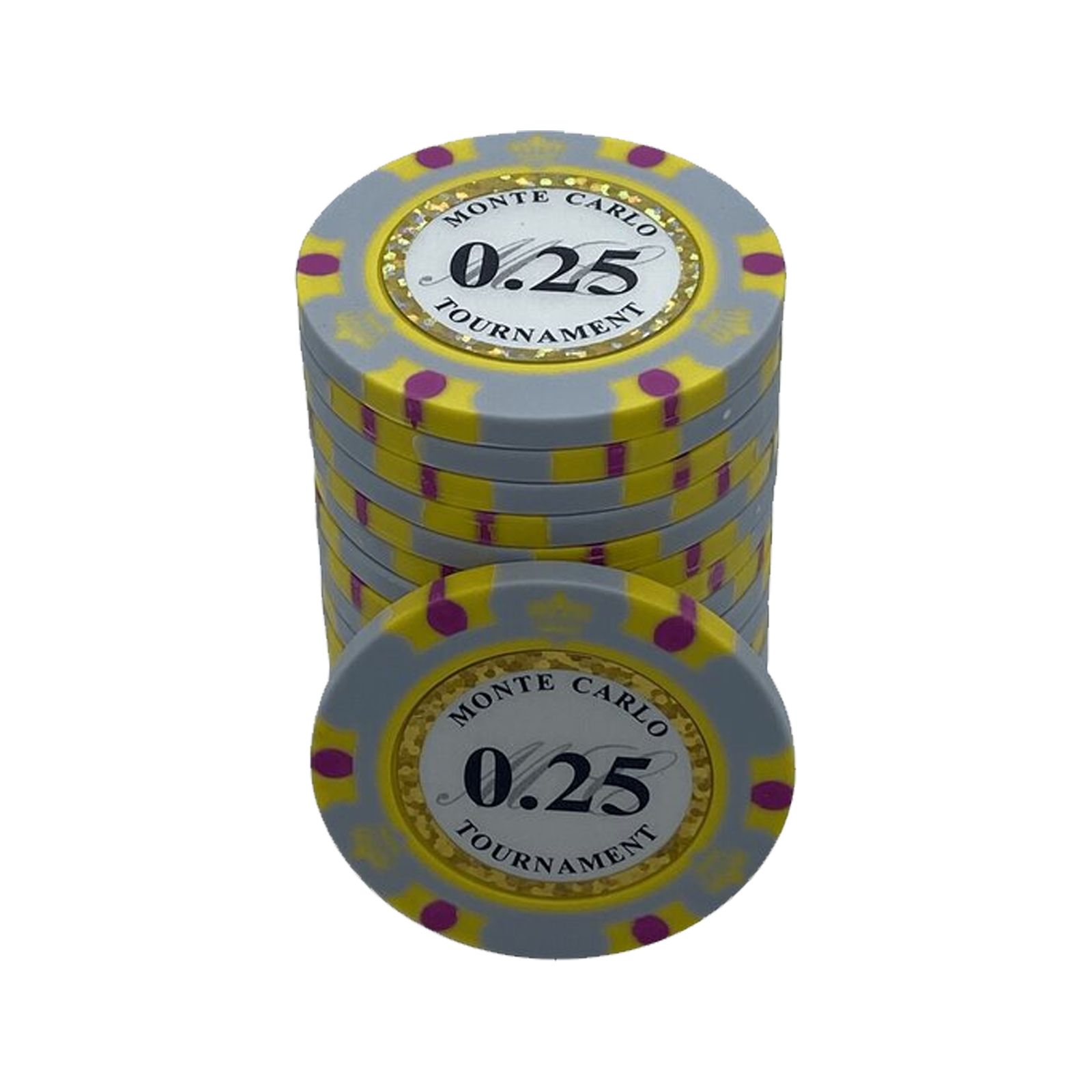 Jeton de poker Monte Carlo 0.25