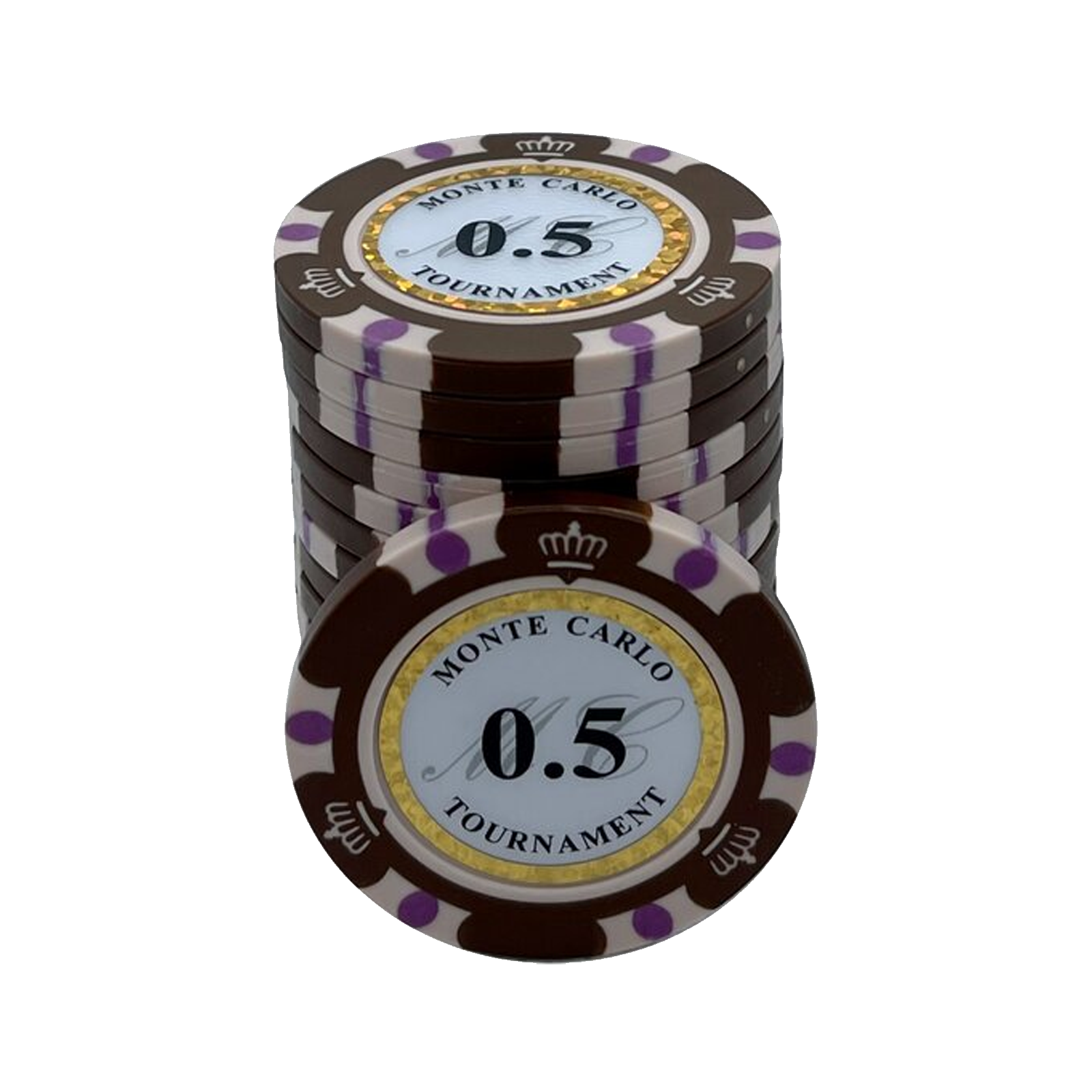 Jeton de poker Monte Carlo 0.5