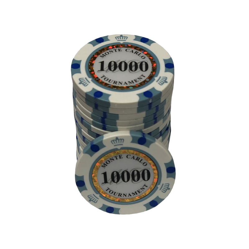 Jeton de poker Monte Carlo 10 000