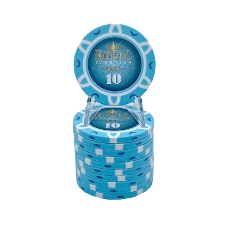 Jeton de poker Royal Cardroom 10