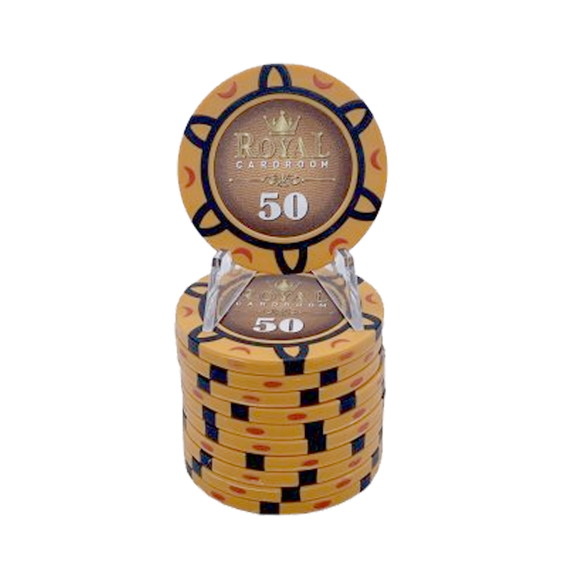 Jeton de poker Royal Cardroom 50