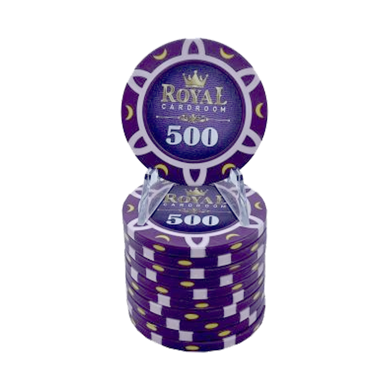 Jeton de poker Royal Cardroom 500