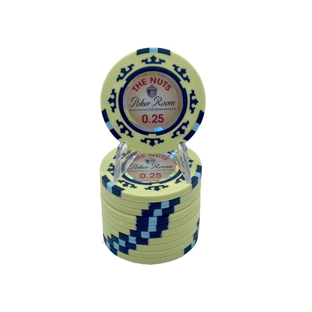 Jeton de poker The Nuts 0.25