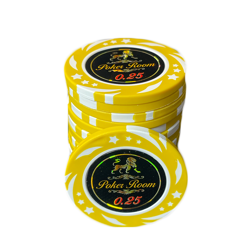 Jeton de poker Lion Poker Room 0.25