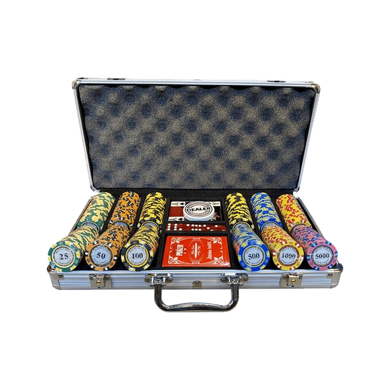 Mallette de Poker Monte Carlo Tournois 300 jetons