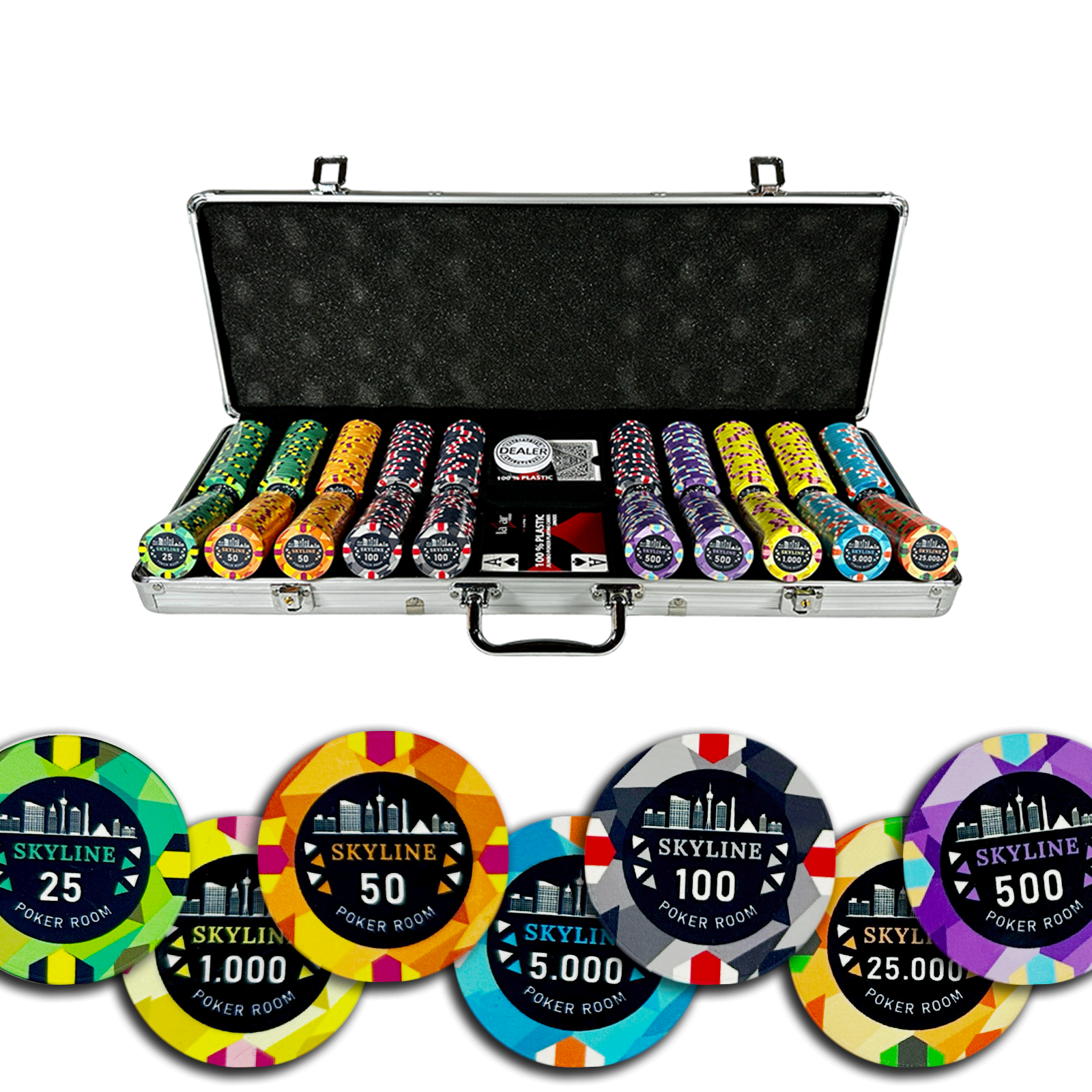 Pack Cadeau poker Skyline Exclusive 500